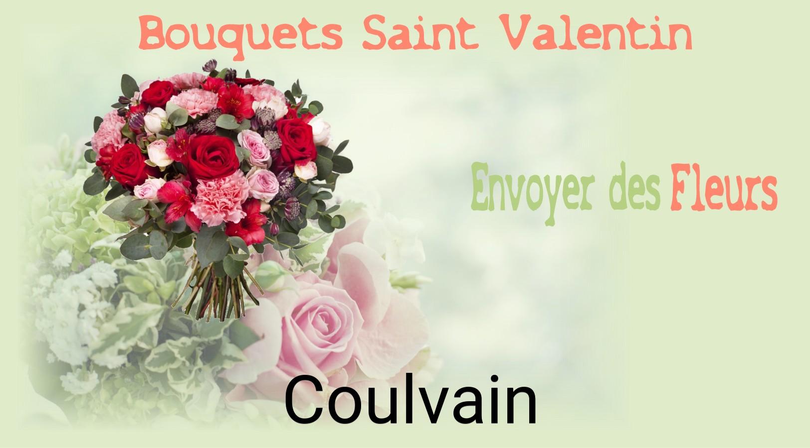 Roses de Saint-Valentin livrées à Coulvain